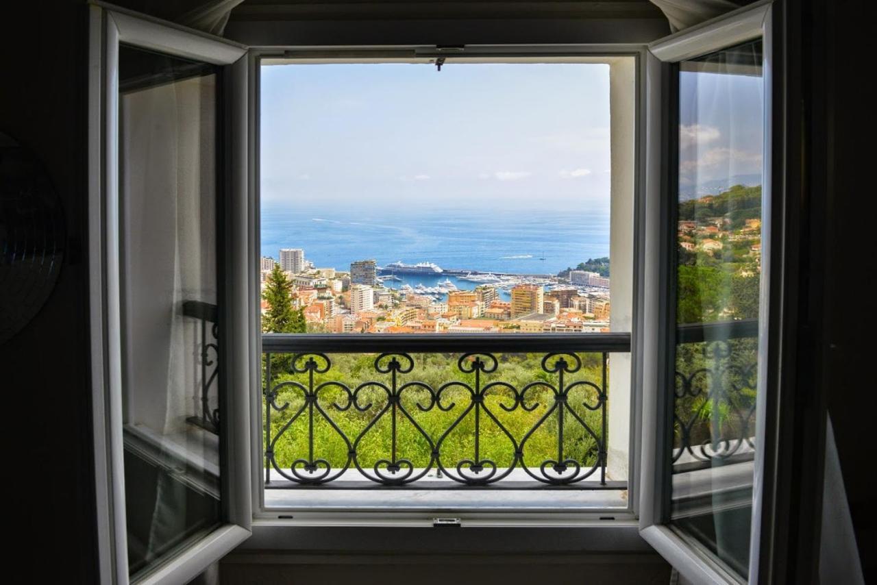 Le Mas D'Angeline, Vue Mer, Jardin Commun, Parking, Voiture Requise, 10 Min En Voiture De Monaco, Route Etroite, Pente Raide, Croisement Limite, Sea View, Shared Garden, Parking, Car Required, 10 Min Drive From Monaco, Narrow Steep Road, Limited Pass Beausoleil Exterior foto