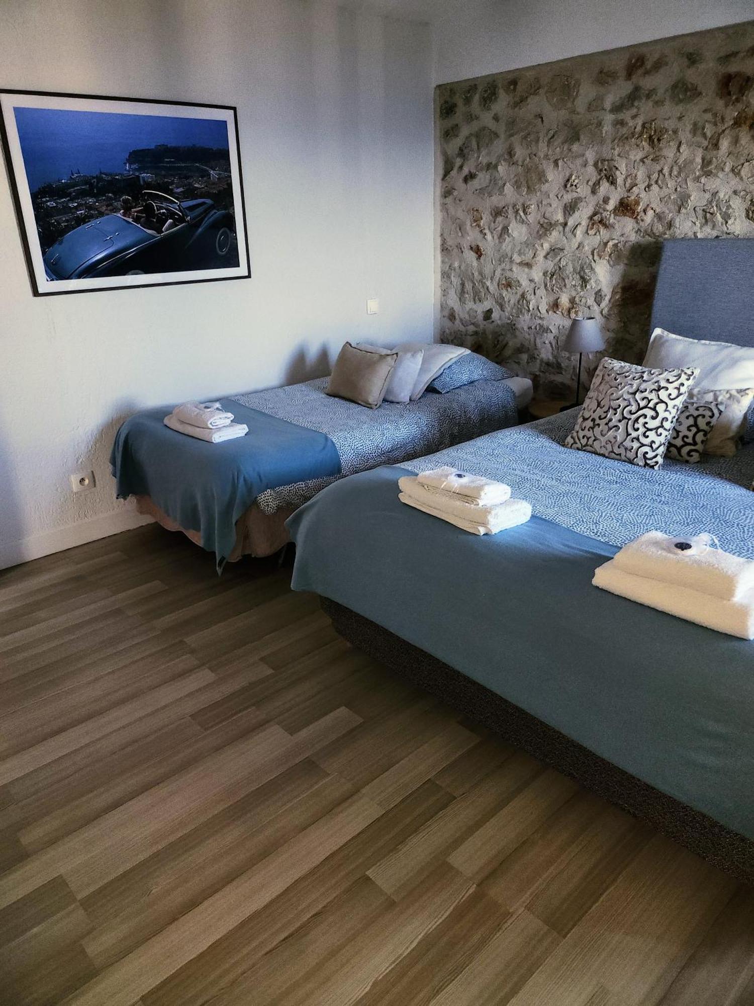 Le Mas D'Angeline, Vue Mer, Jardin Commun, Parking, Voiture Requise, 10 Min En Voiture De Monaco, Route Etroite, Pente Raide, Croisement Limite, Sea View, Shared Garden, Parking, Car Required, 10 Min Drive From Monaco, Narrow Steep Road, Limited Pass Beausoleil Exterior foto