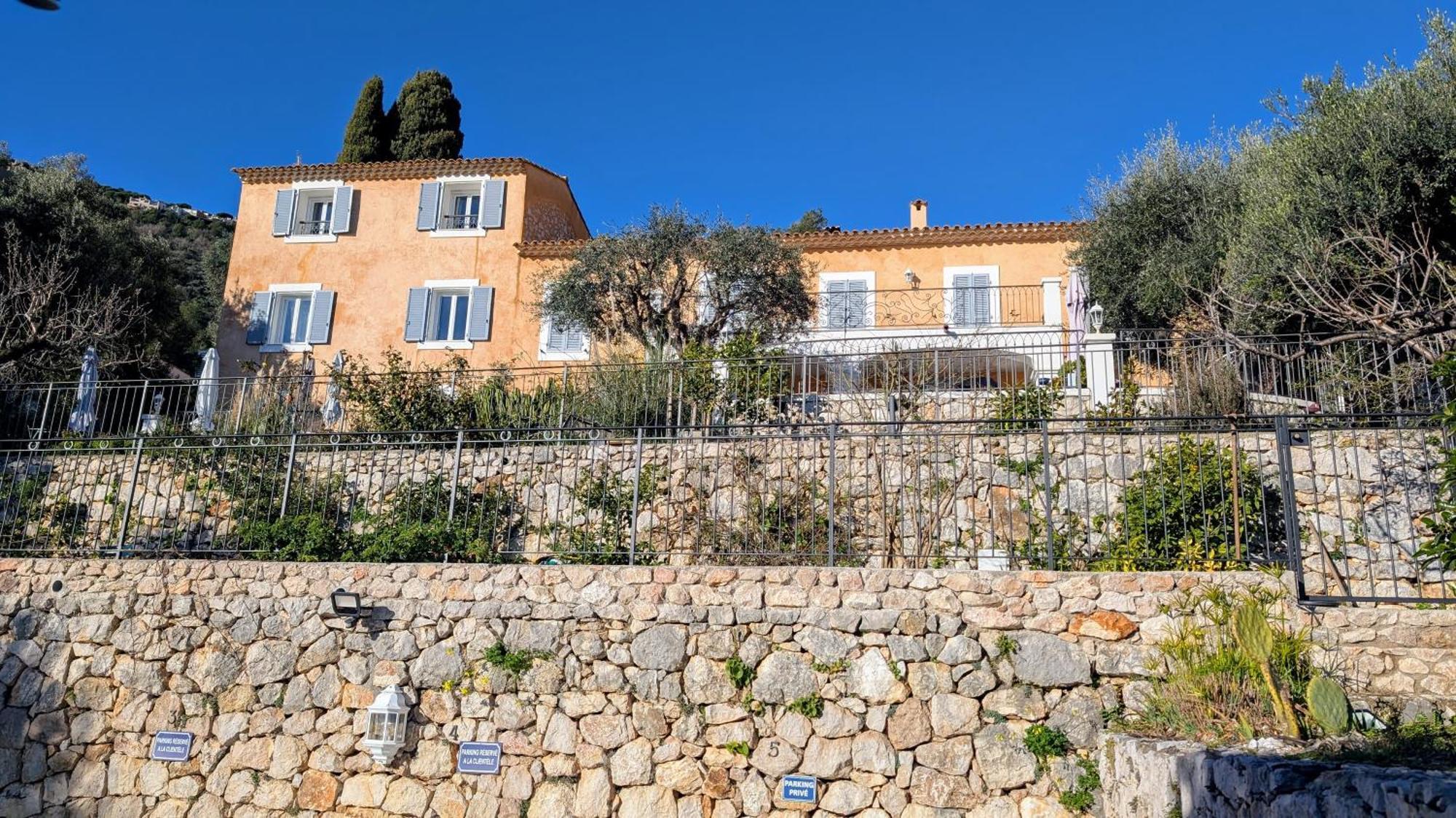Le Mas D'Angeline, Vue Mer, Jardin Commun, Parking, Voiture Requise, 10 Min En Voiture De Monaco, Route Etroite, Pente Raide, Croisement Limite, Sea View, Shared Garden, Parking, Car Required, 10 Min Drive From Monaco, Narrow Steep Road, Limited Pass Beausoleil Exterior foto