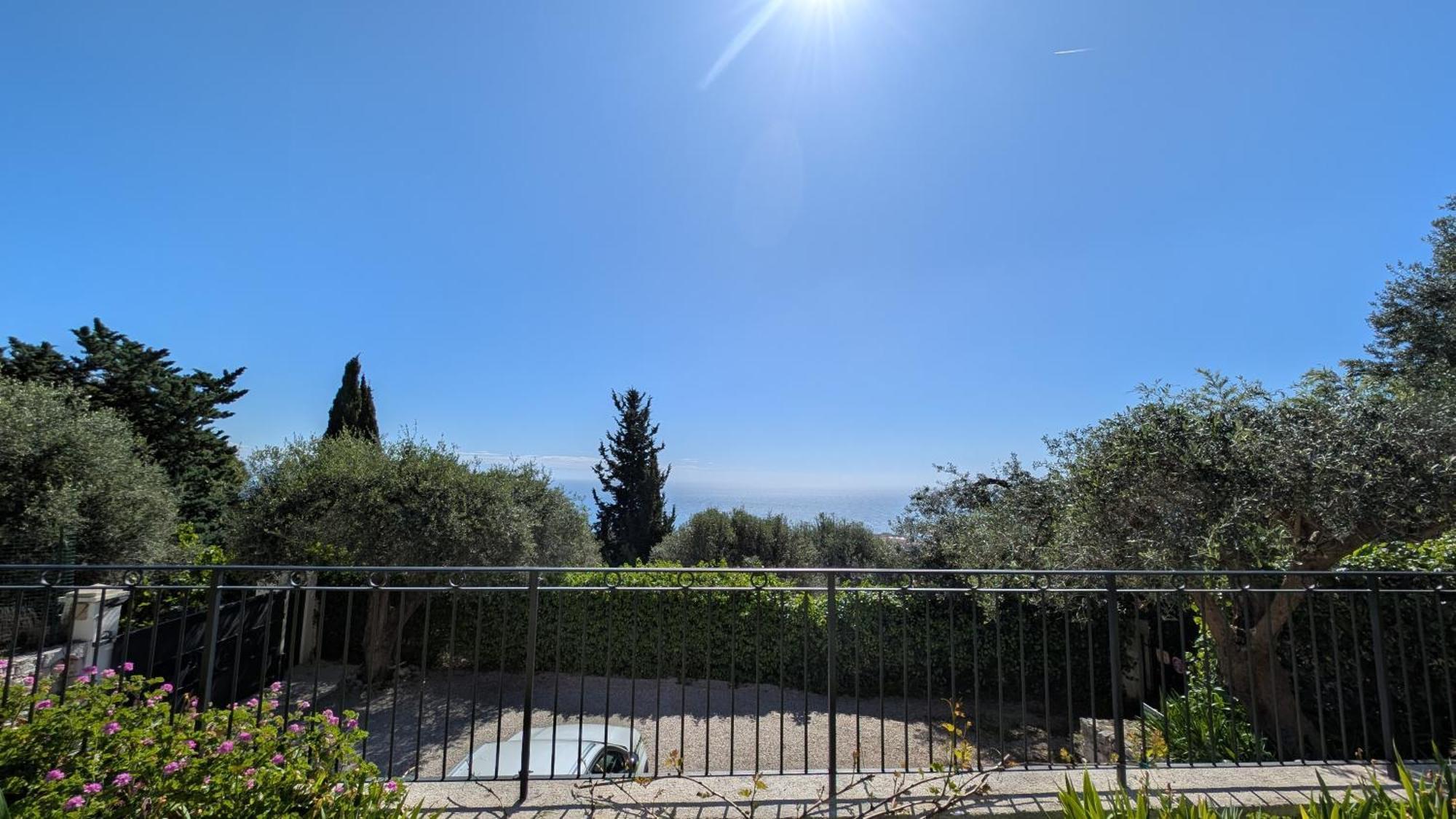 Le Mas D'Angeline, Vue Mer, Jardin Commun, Parking, Voiture Requise, 10 Min En Voiture De Monaco, Route Etroite, Pente Raide, Croisement Limite, Sea View, Shared Garden, Parking, Car Required, 10 Min Drive From Monaco, Narrow Steep Road, Limited Pass Beausoleil Exterior foto