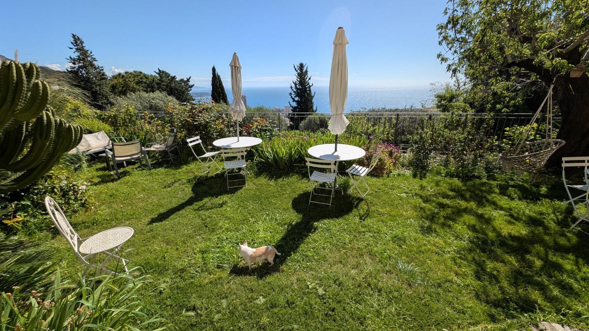 Le Mas D'Angeline, Vue Mer, Jardin Commun, Parking, Voiture Requise, 10 Min En Voiture De Monaco, Route Etroite, Pente Raide, Croisement Limite, Sea View, Shared Garden, Parking, Car Required, 10 Min Drive From Monaco, Narrow Steep Road, Limited Pass Beausoleil Exterior foto